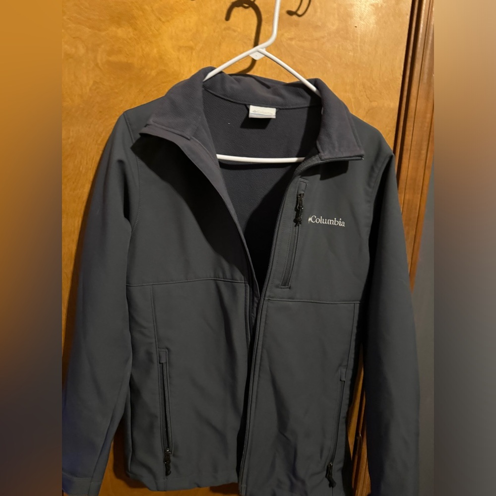 Men's Ascender Water-Resistant Softshell Jacket Columbia Size: S Grey